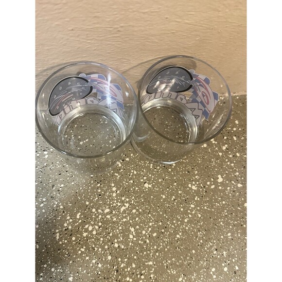 Mark Martin NASCAR #6 Pepsi Racing Team Collector Glass Set of 2 - Picture 5 of 5